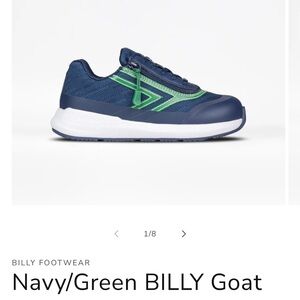 Billy goat AFO friendly shoes. Size 2 wide